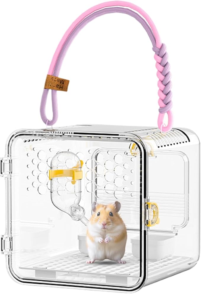 Bird Carrier - Portable Clear Cage - Image 7