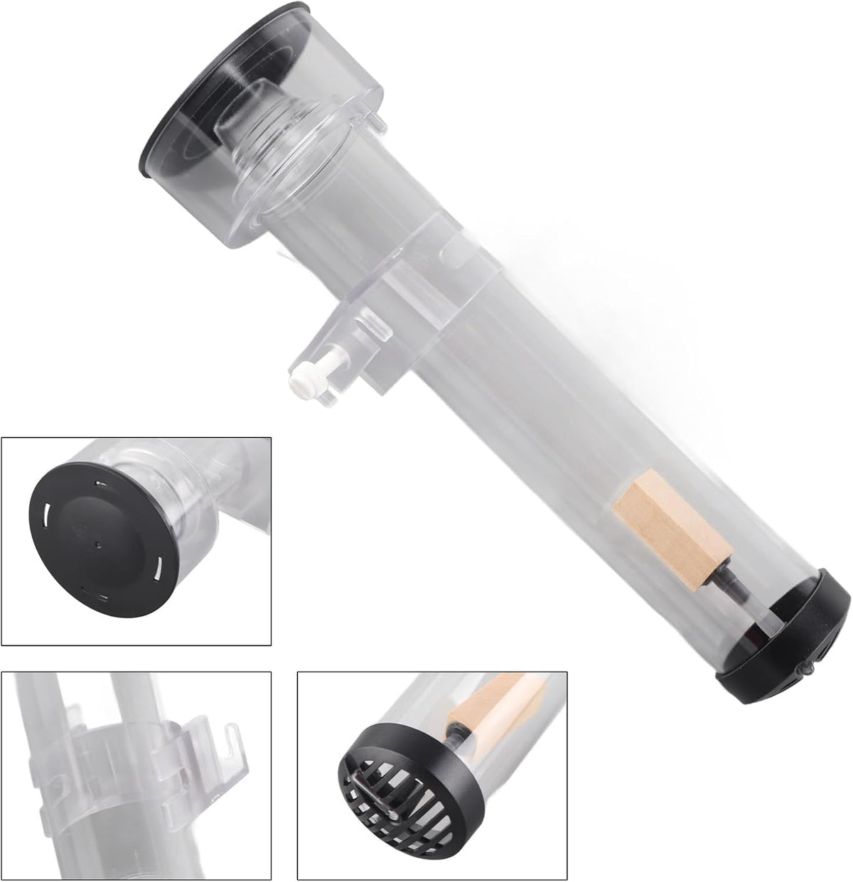 Aquarium Protein Skimmer Aquarium Protein Skimmer Oil Film Processor for Oil Removing Air Adjustment Accessories