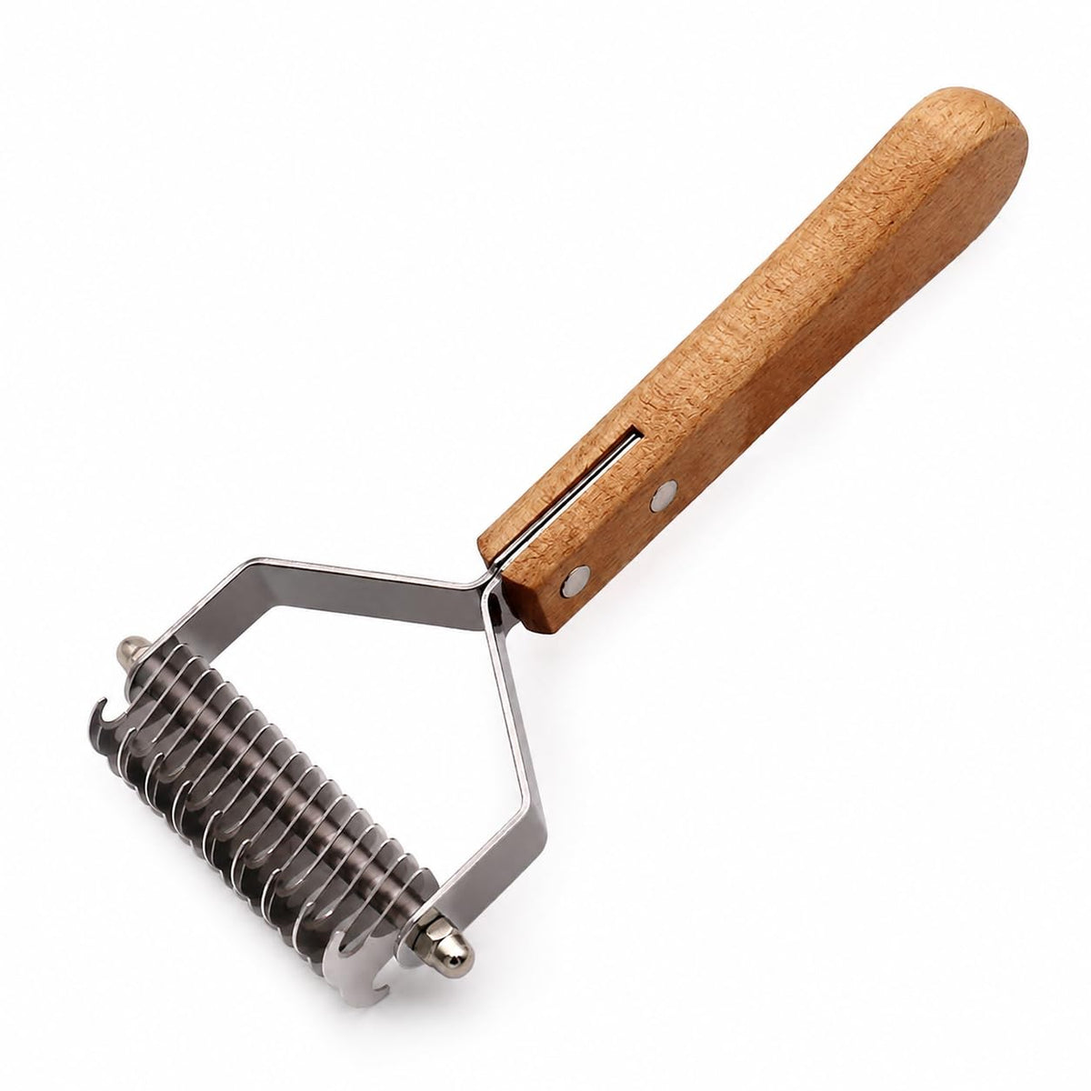 Undercoat Rake for Dogs & Cats, Dual-Sided Dematting & Deshedding Comb
