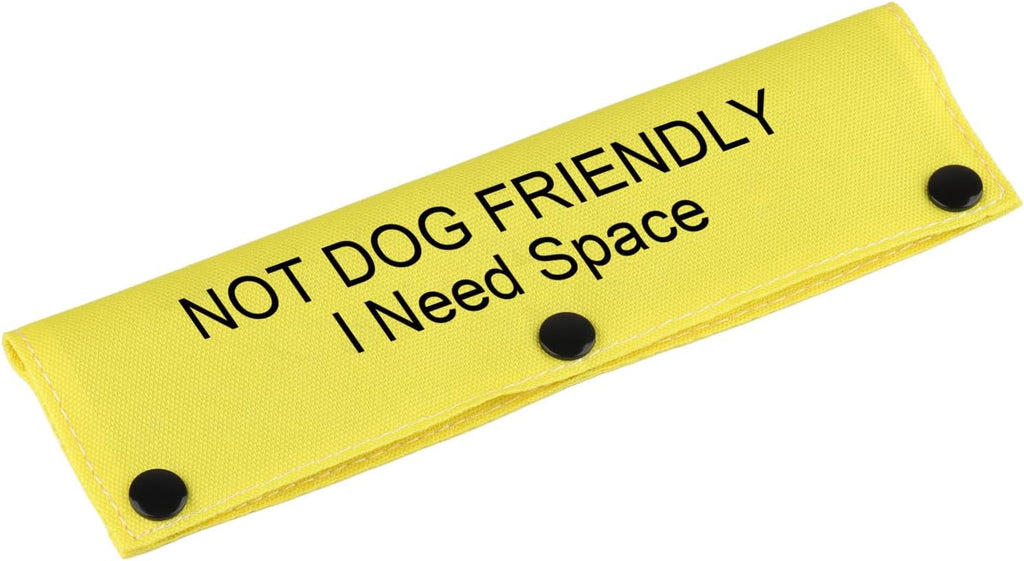 Funny Dog Leash Sleeve - Space Dog Leash Wrap Alert Hanging ID Patch Tag Pet Birthday Gift