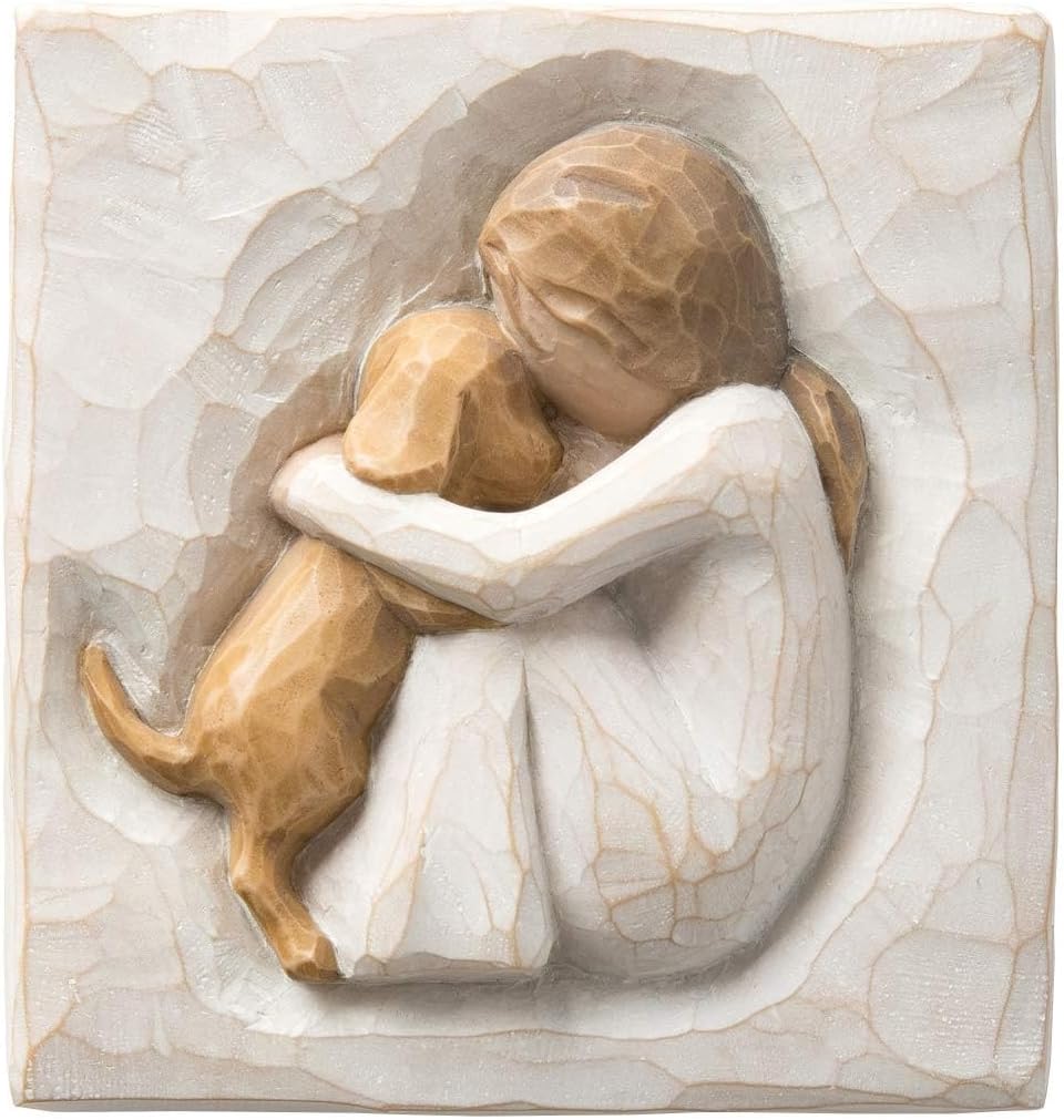 Willow Tree True Plaque, Sculpted Hand-Painted Bas-Relief