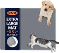 Dog Food Mat, 39.4×29.5in Extra Large Silicone Pet Feeding Mat by Unknown