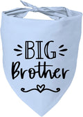 Big Brother Dog Bandanas, Pet Dog Triangle Scarf by Mixrowa