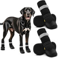 Hcpet Dog Shoes for Dogs, Dog Booties for Dogs, Anti-Slip Dog Boots & Paw Protectors for Hot Pavement Winter Snow Hiking with Reflective Straps