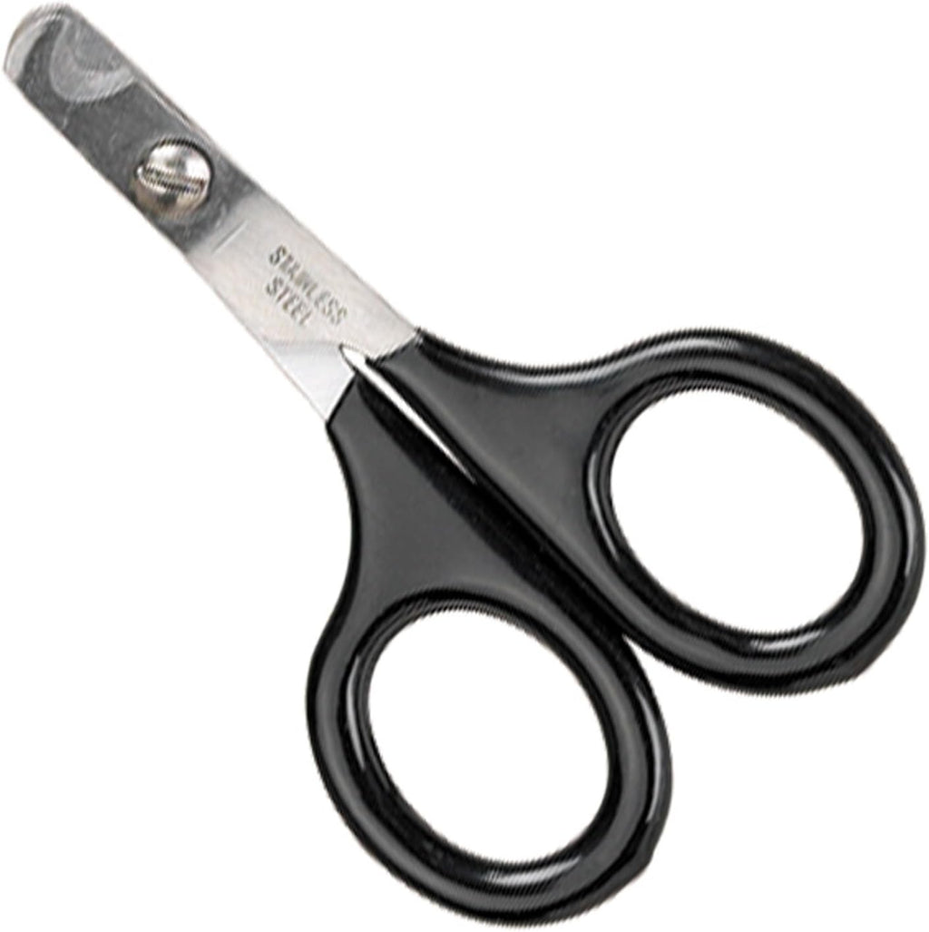 Master Grooming Tools Pet Nail Scissors — Stainless Steel Scissors for Trimming Nails on Cats and Birds - Small, 3½"