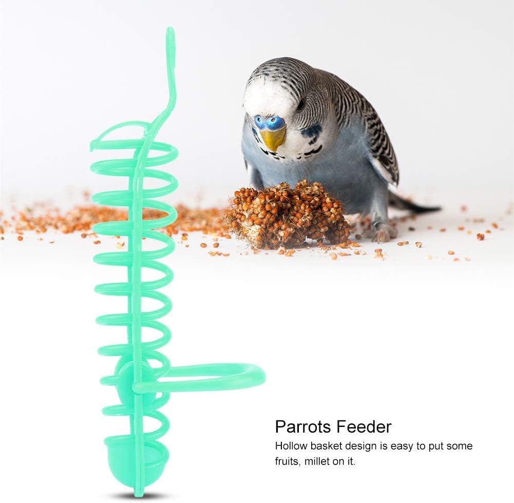 Fdit Bird Feeder Basket 25 cm Hanging Perch with Safety Lock