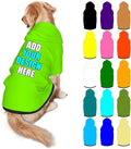 Customized Dog Hoodie with Name Logo Personalized Text Soft & Warm by Mynvzrk
