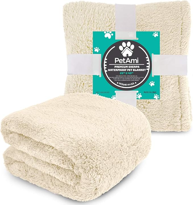 PetAmi Fluffy Waterproof Dog Blanket - Image 8