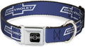 Buckle-Down DC-WCH043-S 9-15" "CHAX-1965 CHEVROLET Bowtie Full Color Black/White" Dog Collar, Small