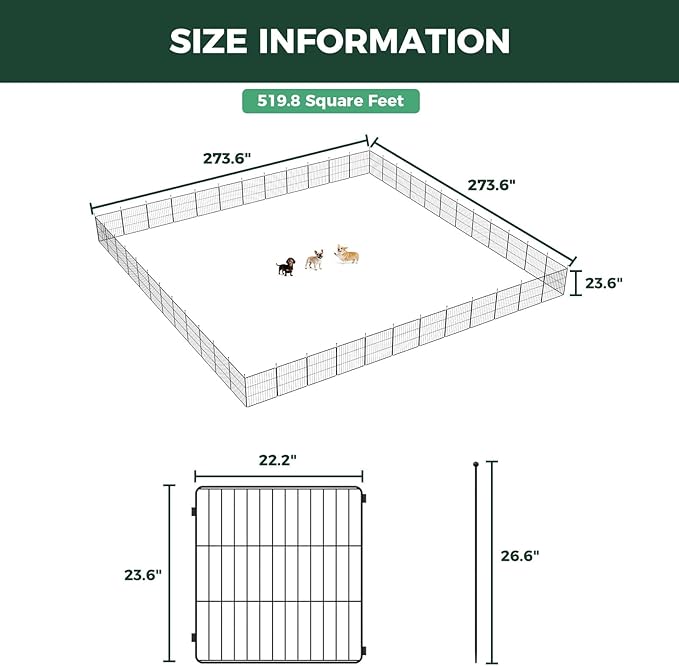 FXW MiniPaws Unleashed Dog Playpen, Expandable & Portable Design - Image 6