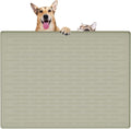 32" x 24" Large Pet Food Mat, Silicone Dog Mats by WelcometoULTIBE