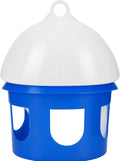 Bird Cage Water Dispenser Automatic Pigeon Waterer Large Capacity Durable ABS Plastic Bird Feeder Drinking Tank for Pigeons Doves Birds Aviary Cage Coop (4L)