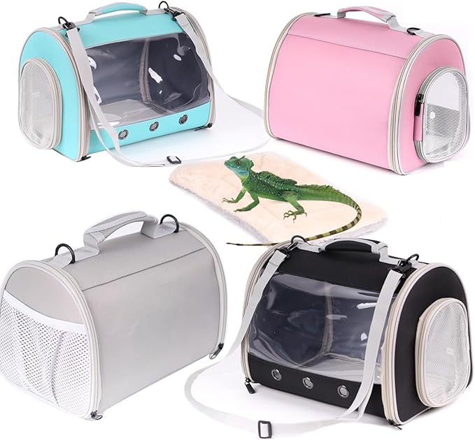 Bearded Dragon Travel Carrier Backpack, Lizard Backpack Carrier, Space Capsule - Image 7