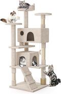 MoNiBloom 60 Inch Cat Tree Tower by Monibloom