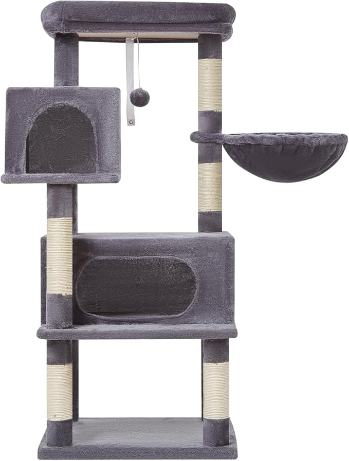 Taoqimiao Cat Tree, 49-Inch Cat Tower - Image 9