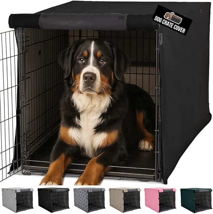 GORILLA GRIP Dog Crate Covers Compatible by GorillaGrip