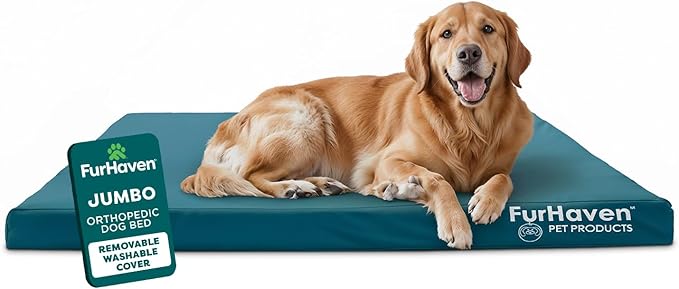 FurHaven Water-Resistant Orthopedic Dog Bed by FurHaven