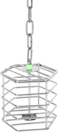 Stainless Steel Bird Suet Feeder Cage by Unknown