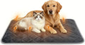 Mufico Self Warming Dog Bed Mats for Medium Large Pet, Grey, 28" X45"
