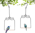 2PK Metal Frame Hummingbird Swings and Perches by XYADX