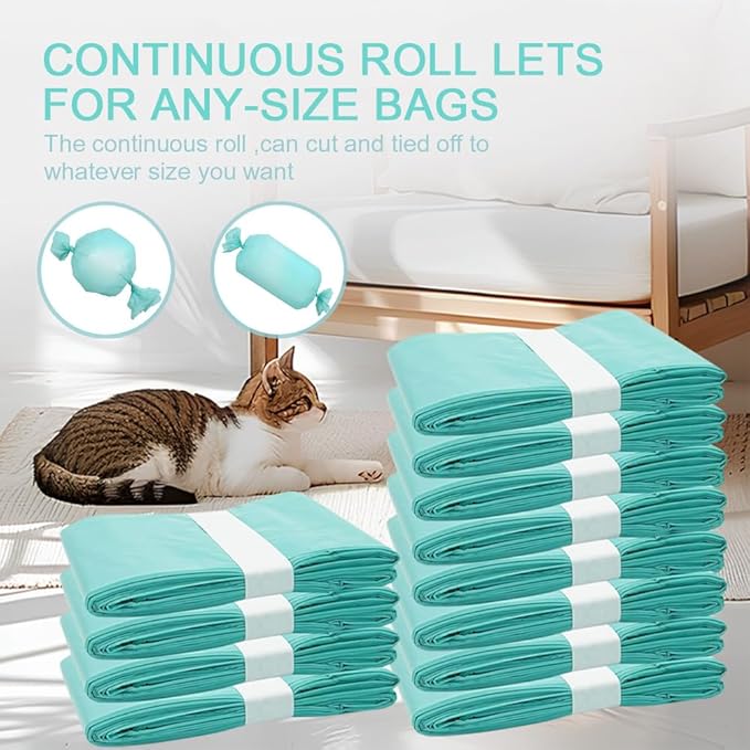 Cat Litter Pail Liner Refills Bags Compatible - Image 3