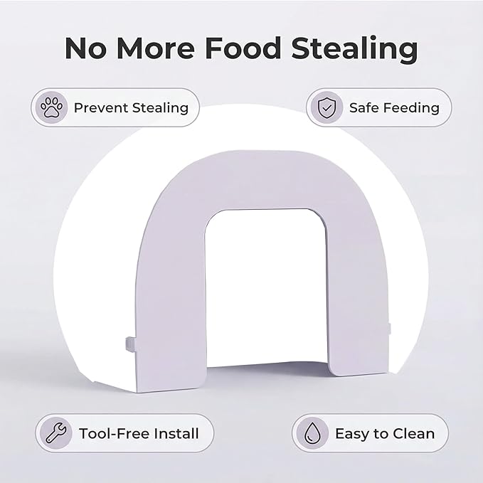 Front Cover Compatible with SureFeed Microchip Pet Feeder – Anti-Theft Barrier - Image 5