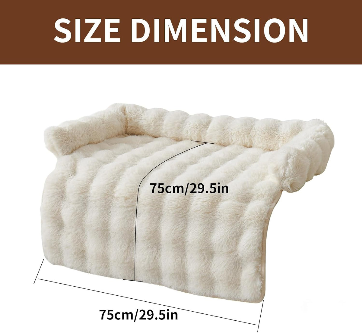 Dog Couch Bed Mat for Dogs & Cats
