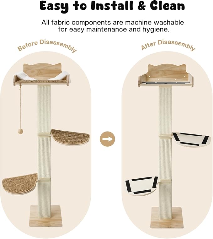 Solid Wood Cat Window Perch - Image 7