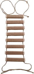 Outdoor Cat Tree with Wall Climbing Bridge & Rope Ladder - 20in Hemp Rope Cat Wall Furniture Cat Ladder