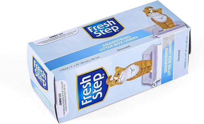 Fresh Step Drawstring Large Litter Box Liners | Heavy Duty Liners - Image 4