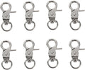 8 Pcs Bird Cage Lock Bird Cage Lobster Clasp, Birdcage Lock Birds Cage Clip by Selxran