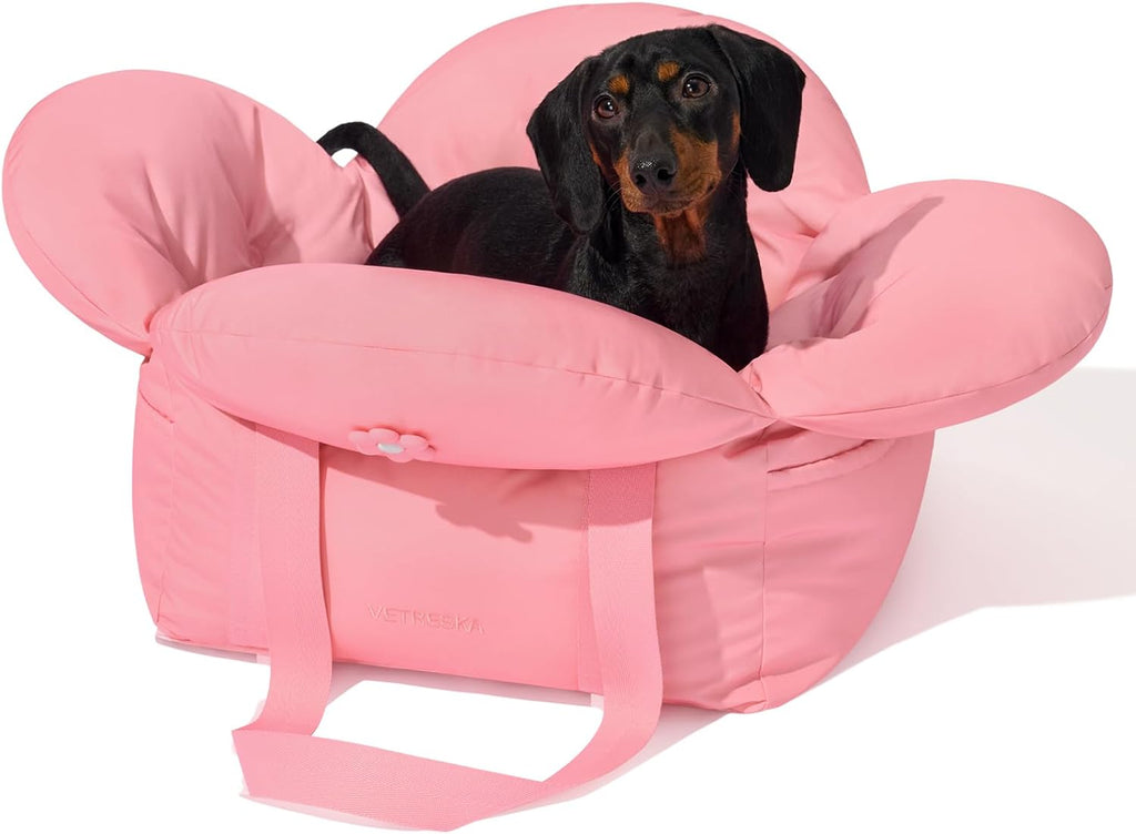 VETRESKA Dog Carrier Dog Car Seat for Small Dogs Washable Cat Carrier