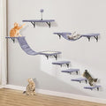 Wall-Mounted Cat Climber Set by Sobly