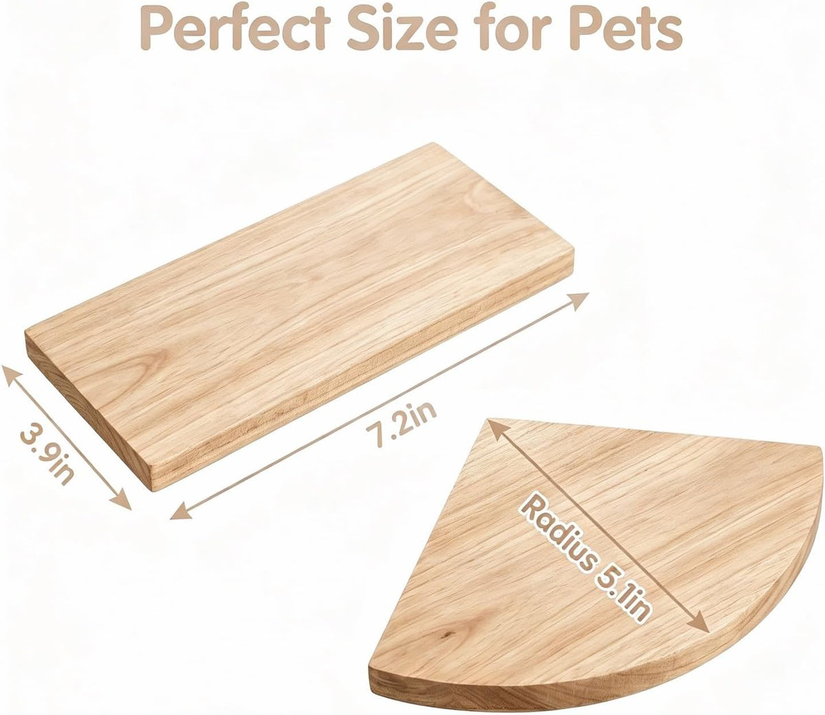 Bird Perch, 3 Pack Bird Playground Woodern Hamster Platform