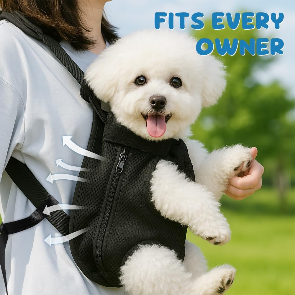 Mosago Dog Backpack Carrier, Front Chest Carrier for Small Dogs