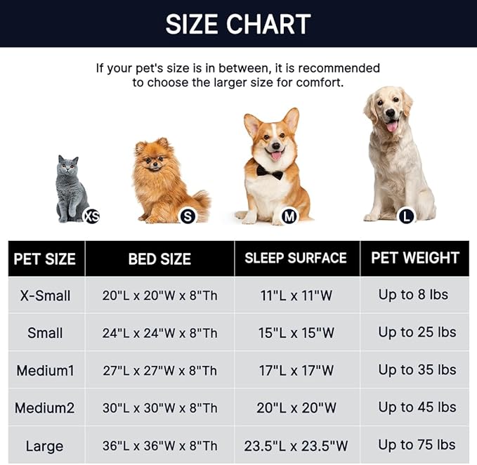 WESTERN HOME WH Calming Dog Bed & Cat Bed, Anti-Anxiety Donut Dog Cuddler Bed - Image 5