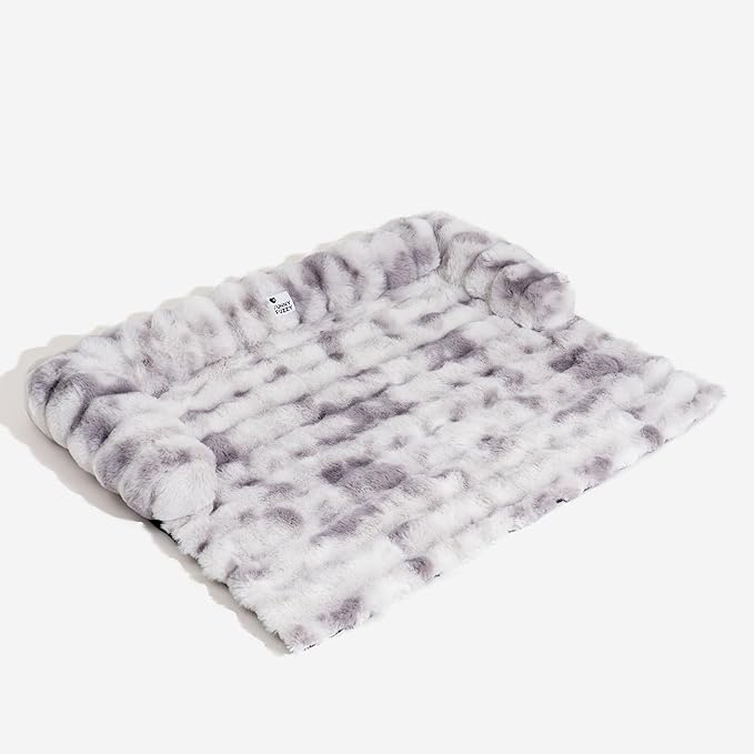 FUNNY FUZZY Pet Fluffy Plush Calming Dog Couch Bed Sofa Protector Washable Pets - Image 6