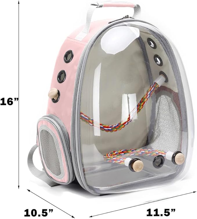 Bird Traval Carrier Cage, Vet Transport Bag - Image 2