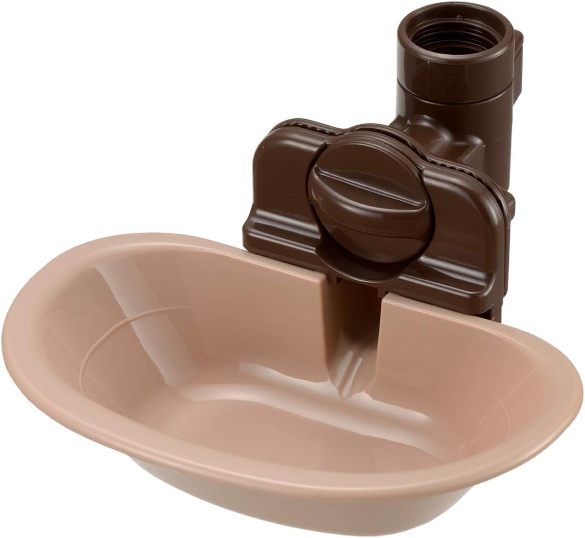 Richell Pet Water Rehydration Station, Gravity Fed Pet Water Station, Includes Bottle and Dish | Crate Attachment, BPA Free - Includes Water Bottle and Detachable Dish