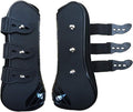 Open Front Jumping Tendon Horses Boots, Secure Leg Protection, Lightweight and Tough Dressage Horse Riding Equestrian Equipment
