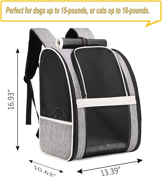 Texsens Pet Carrier Backpack - Image 2