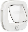 PetSafe Big Cat Door, Interior/Exterior, 4-Way Lock, Soft-Close, Up to 25lb