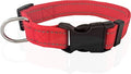 Adjustable Nylon Dog Collar, Reflective Collar 1 Inch 3/4 Inch 5/8 Inch Wide by TAIDA