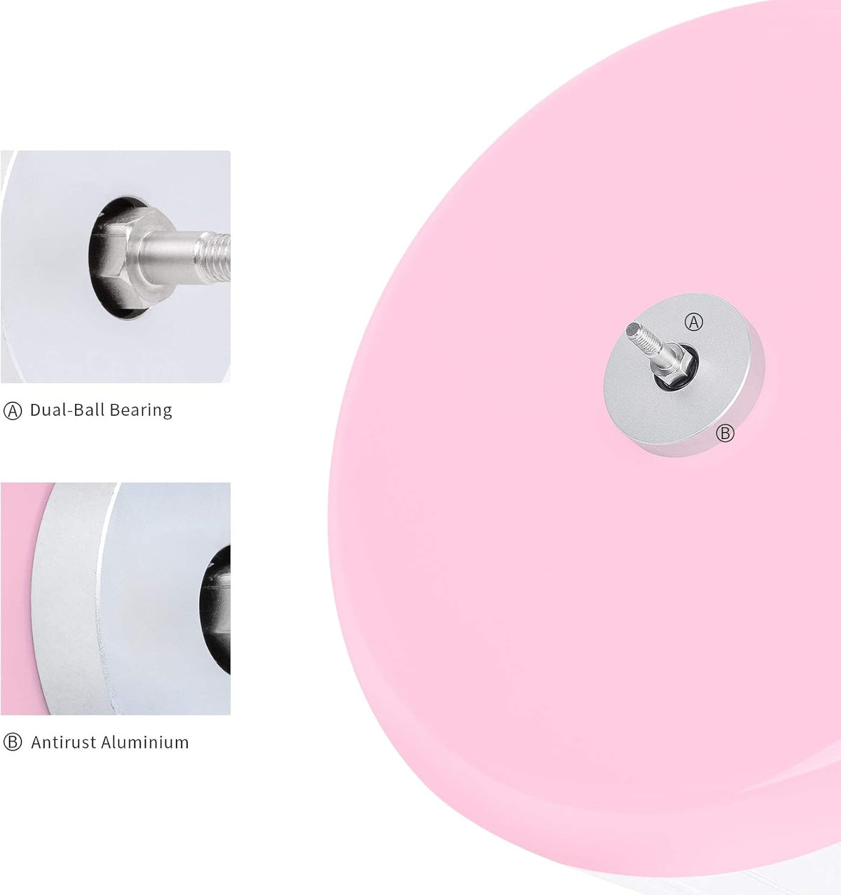 Niteangel Super-Silent Hamster Exercise Wheels: Quiet 11 inch Running Wheel