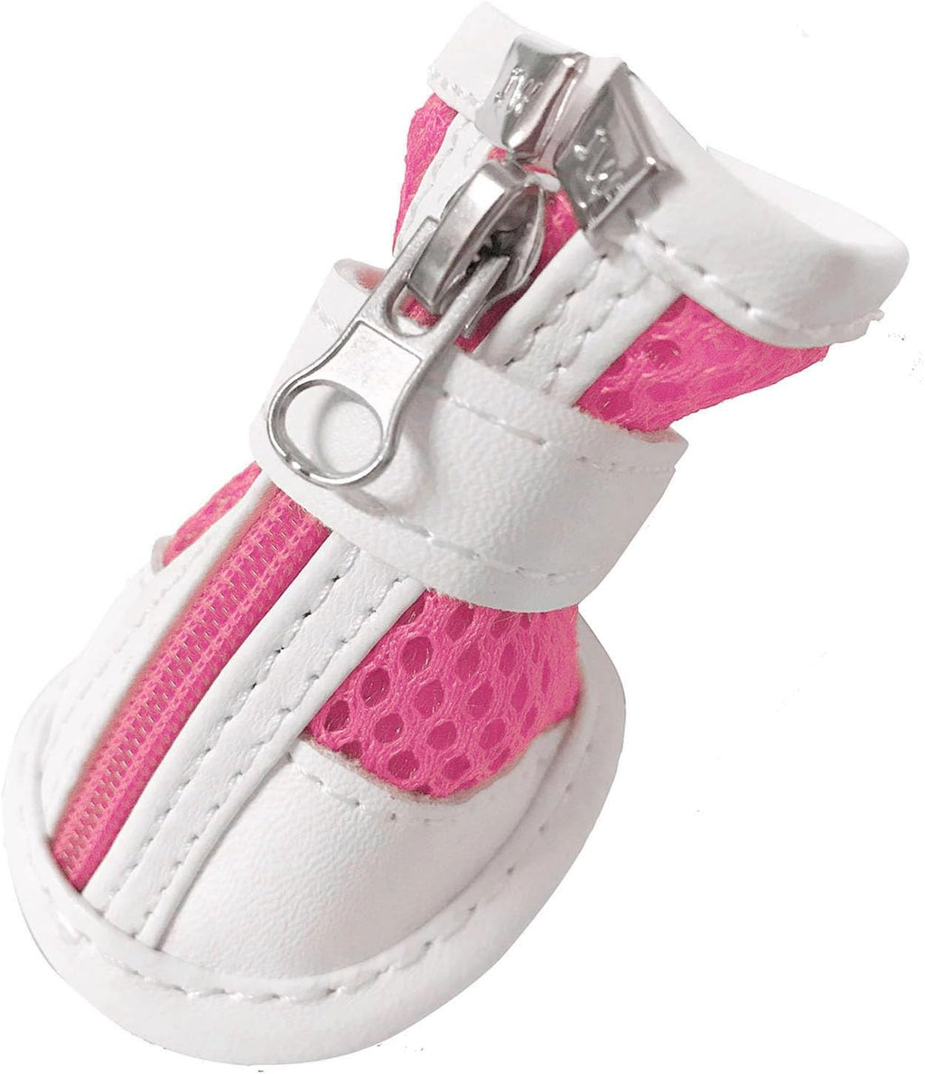 Zunea Small Dog Shoes for Hot Pavement, Breathable Mesh Summer Puppy Boots