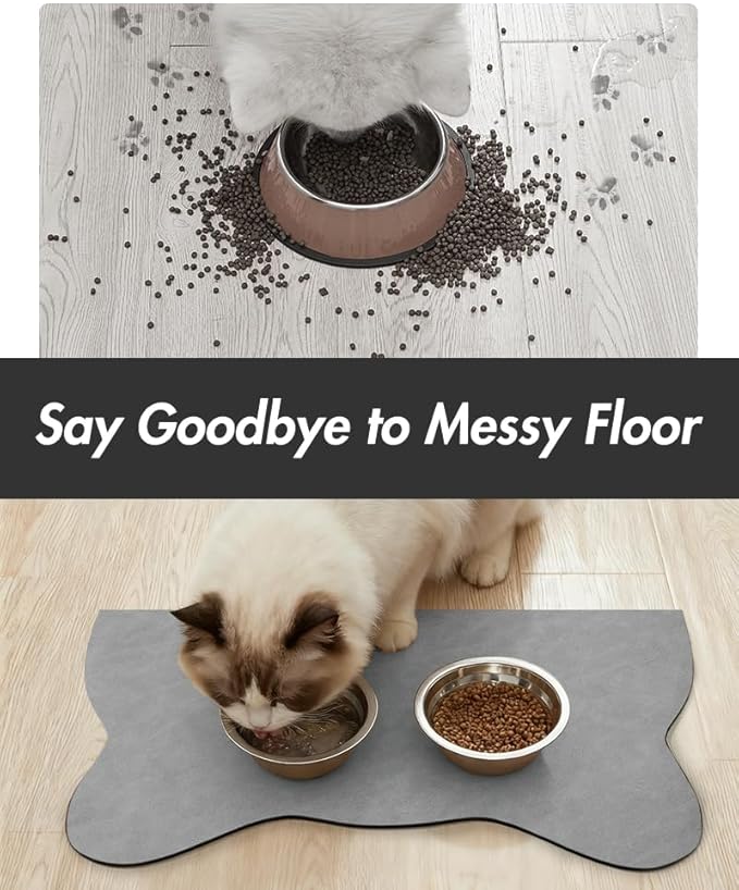 Absorbent Dog Food Mat-Dog Cat Mat - Image 3