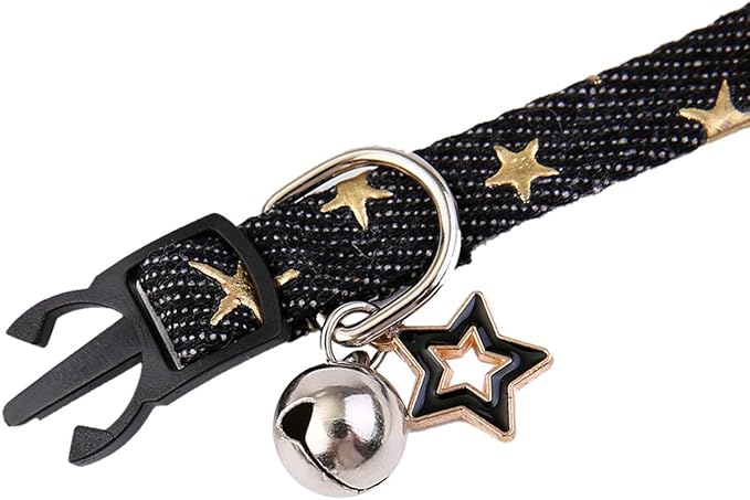 BoomBone Star Charm Studded Cat Collar Breakaway - Image 2