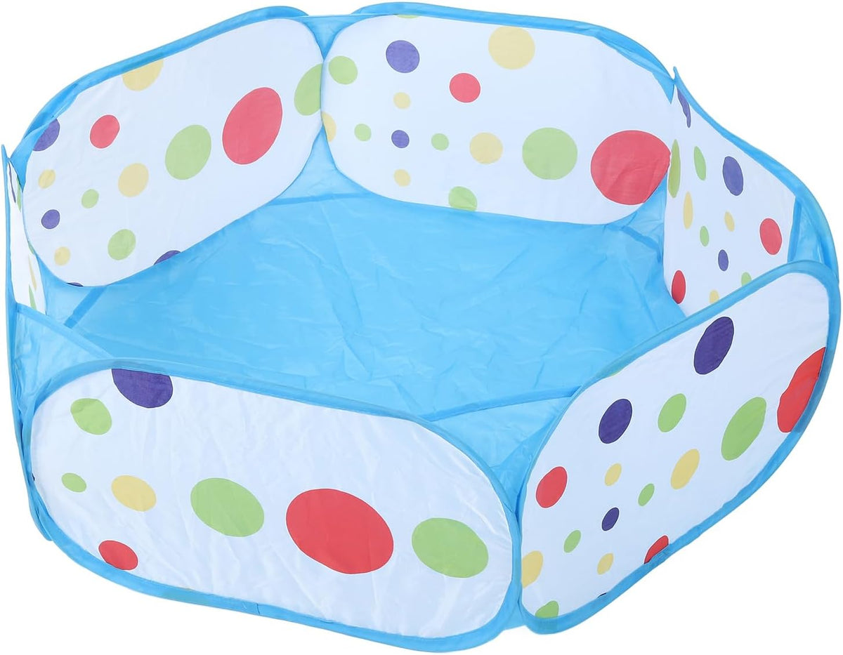 HEEPDD Portable Pet Playpen, Foldable Secure Exercise Pen for Indoor Outdoor Oxford Fabric 8 Panel 24 Inch Height 5 Lb Weight Mesh Visibility Small Animals