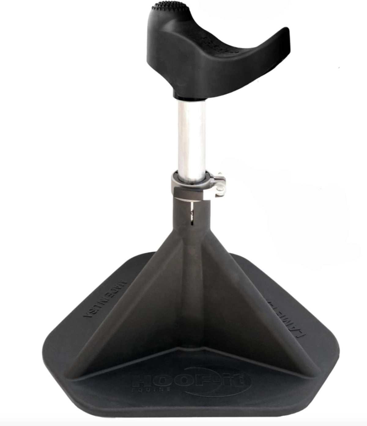 HOOF-IT Blacksmith Farrier Horse Hoof Stand, Black