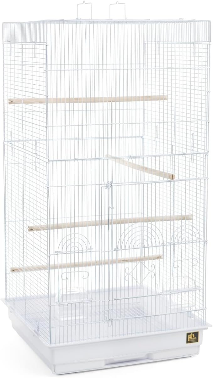 Prevue Pet Products SPECONO1818H-W Tall Tiel Cage - Image 8